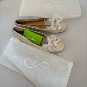 SAM EDELMAN Zooey Ballet Flats in Modern Ivory Size 9